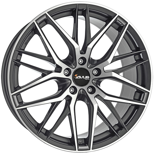 AVUS AF19 8x18 5x112 ET 45 ANTHRACITE POLISHED