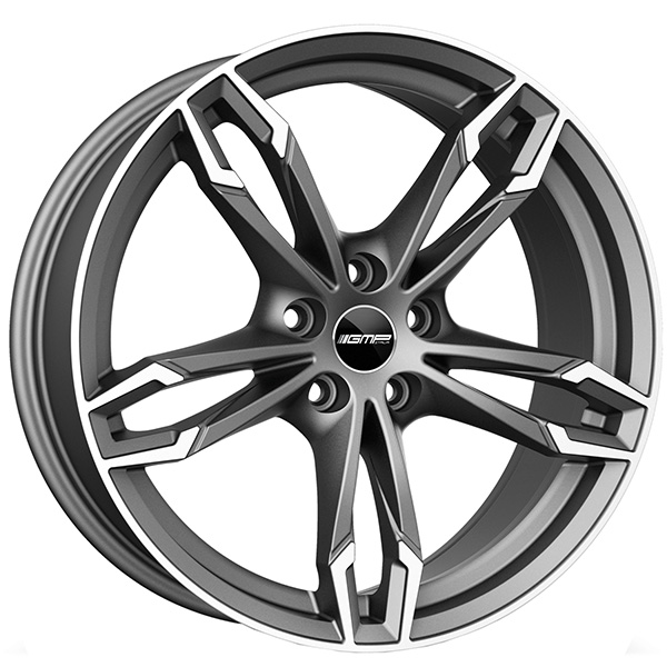 GMP DEA 8x19 5x120 ET 36 MATT ANTHRACITE DIAMOND