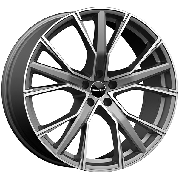 GMP GUNNER 8x18 5x112 ET 35 MATT ANTHRACITE DIAMOND