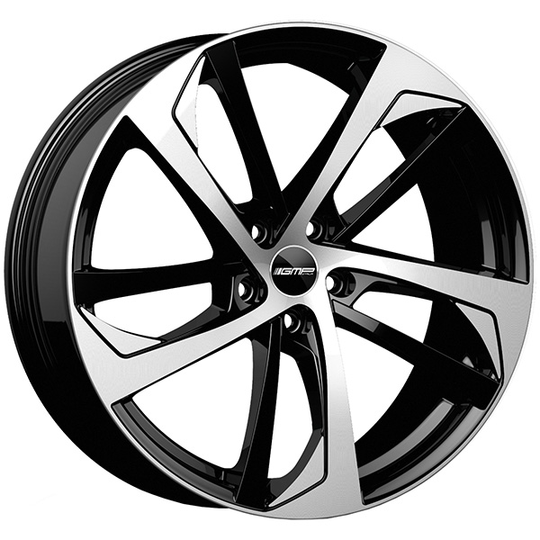 GMP KATANA 8.5x19 5x112 ET 25 BLACK DIAMOND