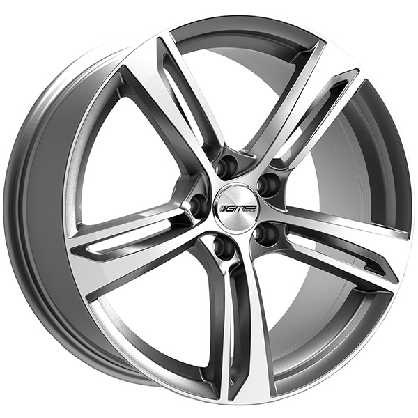 GMP PAKY 8.5x19 5x112 ET 25 ANTHRACITE DIAMOND