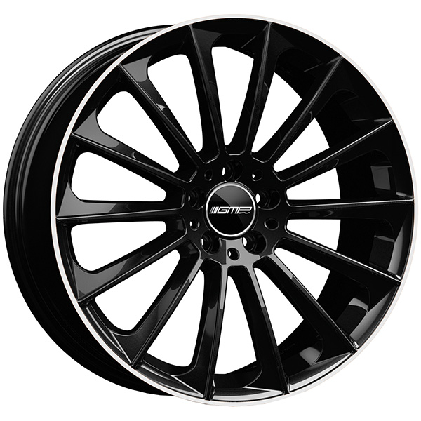 GMP STELLAR 10x22 5x112 ET 20 BLACK DIAMOND LIP
