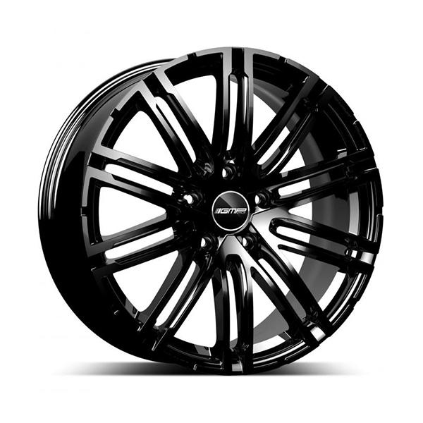 GMP CERCHIO IN LEGA GMP TARGA 11.5 22 5 130 52 GLOSSY BLACK