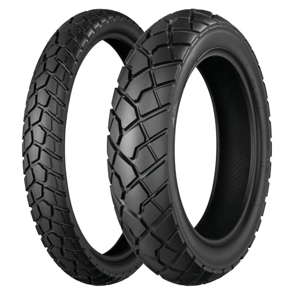 COPPIA GOMME BRIDGESTONE 120/70-17 + 160/60-15 ADVEN.CROSS TOURING AX41T