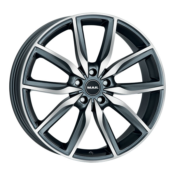 MAK ALLIANZ 8x20 5x112 ET 27 GUN MET-MIRROR FACE