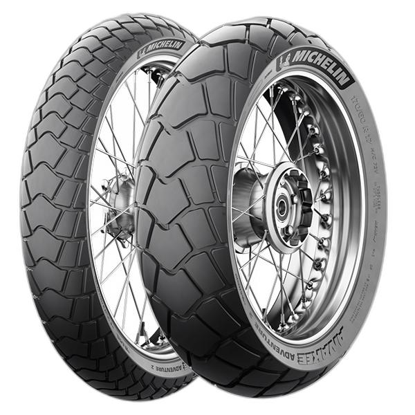 MICHELIN COPPIA GOMME MICHELIN 110/80-18 58V + 180/55-17 73V ANAKEE ADVENTURE 2