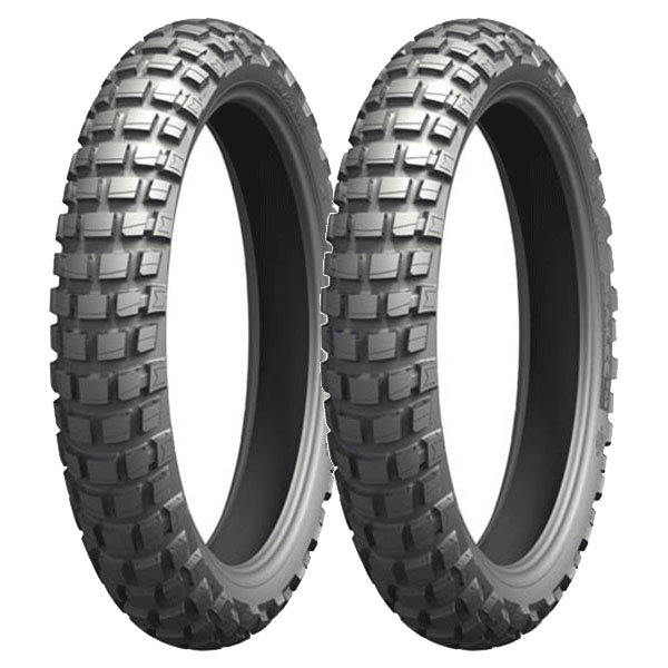 MICHELIN COPPIA GOMME MICHELIN 90/90-21 54R + 110/80-18 58S ANAKEE WILD M+S