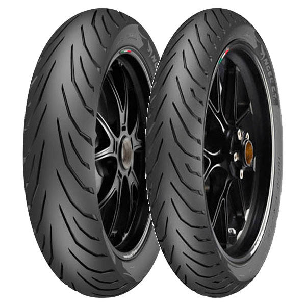 PIRELLI COPPIA GOMME PIRELLI 100/80-17 52S ANGEL CITY + 90/80-17 46S ANGEL CITY CT