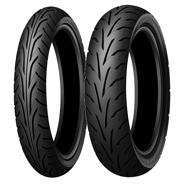 DUNLOP COPPIA GOMME DUNLOP 120/70-17 58H + 140/70-18 67H ARROWMAX GT601