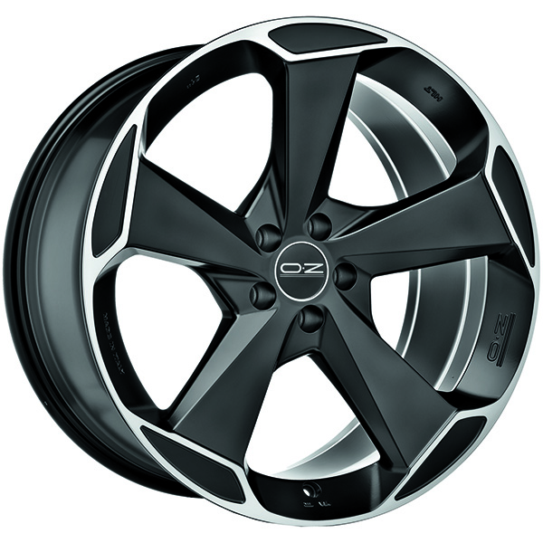 OZ RACING ASPEN HLT 9.5 20 5 120 35 MATT BLACK DIAMOND CUT