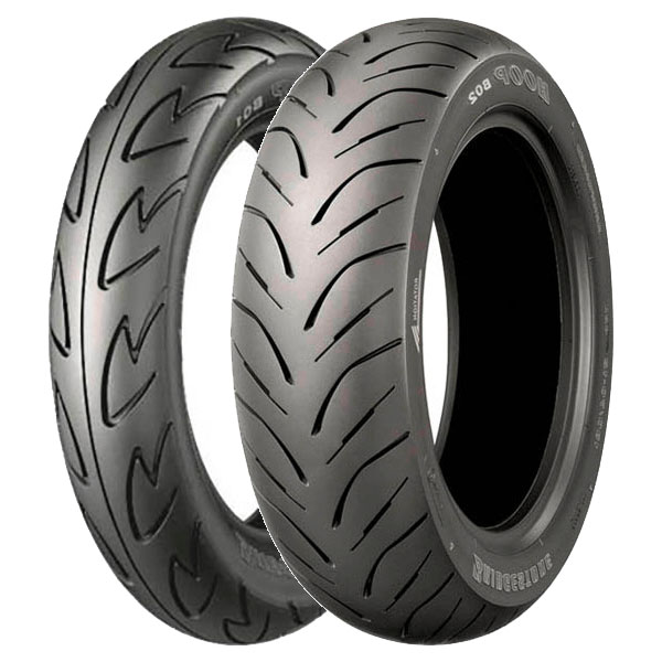 BRIDGESTONE COPPIA GOMME BRIDGESTONE 90/90-10 50J HOOP B01 + 130/60-13 53L HOOP B02