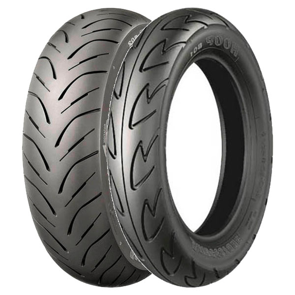 BRIDGESTONE COPPIA GOMME BRIDGESTONE 130/60-13 53L HOOP B02 + 90/90-10 50J HOOP B01