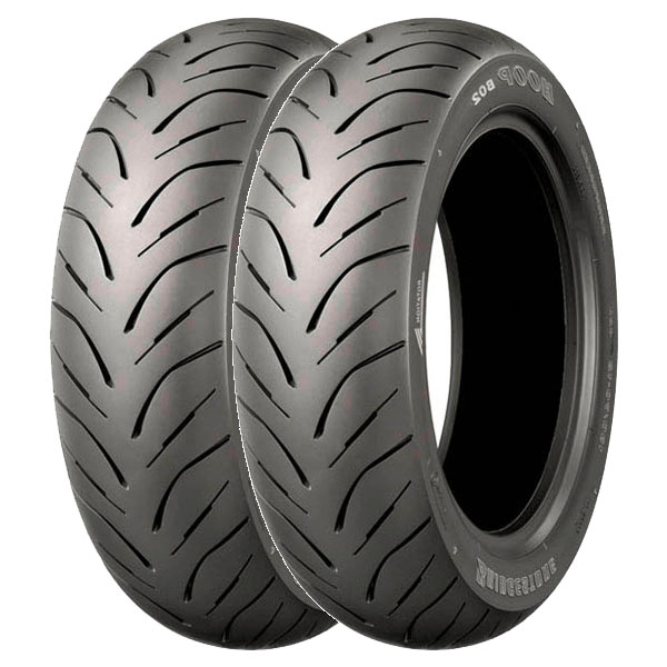 BRIDGESTONE COPPIA GOMME BRIDGESTONE 130/60-13 53L + 130/60-13 53L HOOP B02