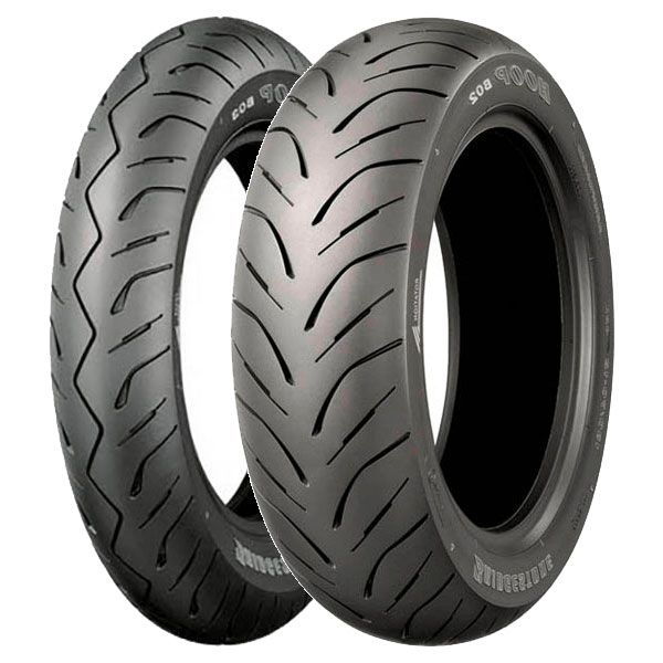 BRIDGESTONE COPPIA GOMME BRIDGESTONE 120/70-14 55S HOOP B03 + 130/60-13 53L HOOP B02