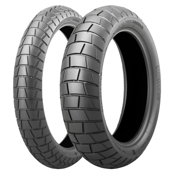 COPPIA GOMME BRIDGESTONE ADVEN. TRAIL AT41 M+S 110/80-19 + 170/60-17 DOT23