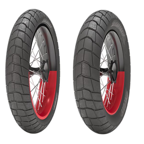 EUROGRIP COPPIA GOMME EUROGRIP 110/80-14 59S + 140/70-14 68S BEE WILD M+S