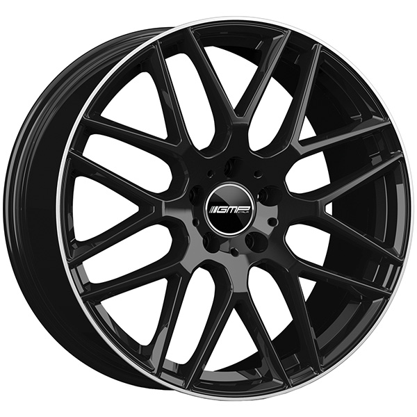 GMP BERGHEM 8.5x20 5x112 ET 50 BLACK DIAMOND LIP