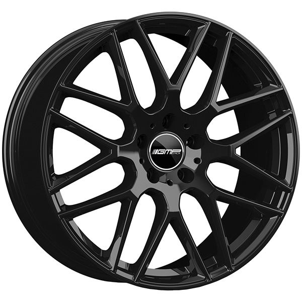 GMP BERGHEM 11.5x22 5x112 ET 43 GLOSSY BLACK