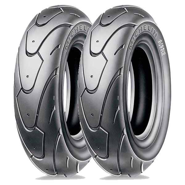 MICHELIN COPPIA GOMME MICHELIN 120/90-10 57L + 120/90-10 57L BOPPER