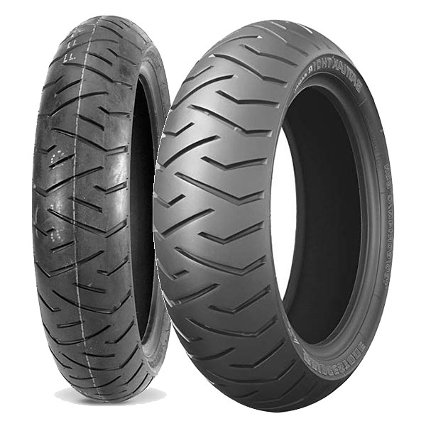 BRIDGESTONE COPPIA GOMME BRIDGESTONE 120/70-15 56H + 160/60-14 65H BATTLAX TH01