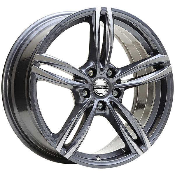 TECNOMAGNESIO WIND EVO 8.5x20 5x120 ET 33 ANTRACITE DIAMANTATO
