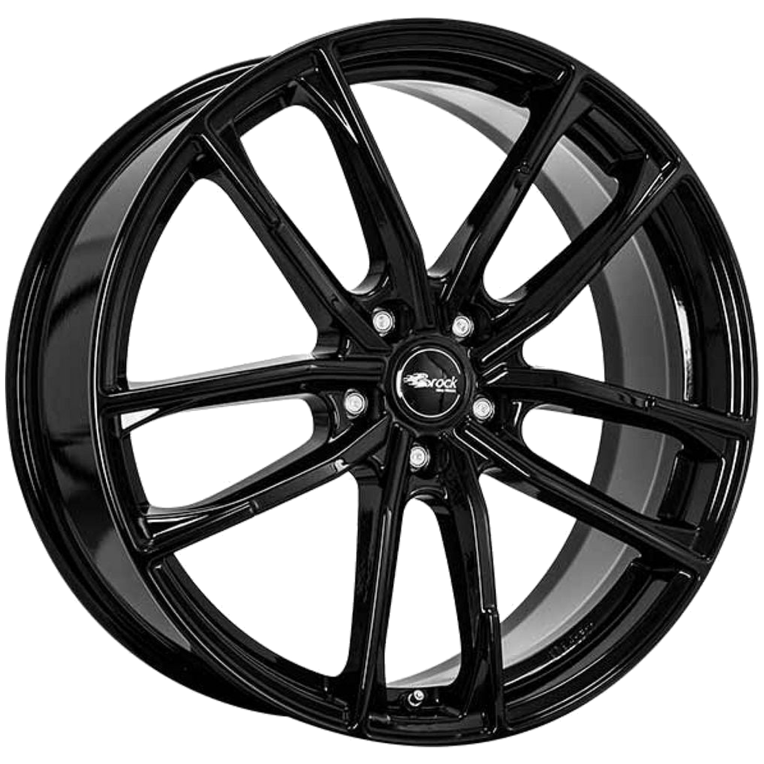 BROCK B38 8 19 5 114,3 45 GLOSSY BLACK