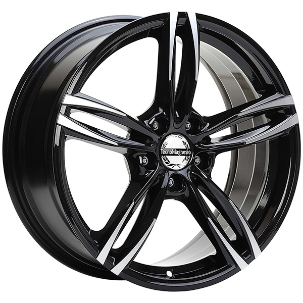 TECNOMAGNESIO WIND EVO 8.5x20 5x120 ET 33 BLACK POLISH