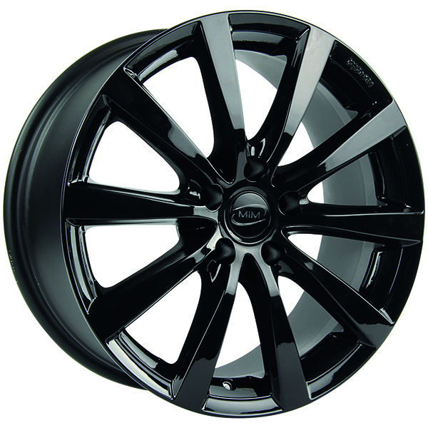 MIM MONZA 7x17 5x105 ET 40 FLAT BLACK