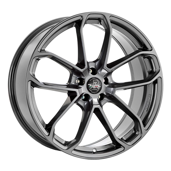 ARCASTING CERCHIO IN LEGA ARCASTING CAESAR 9.5x21 5x112 ET 19 GLOSSY ANTHRACITE