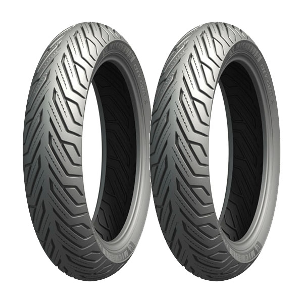 COPPIA GOMME MICHELIN 120/70-12 51S + 120/70-14 61S CITY GRIP 2