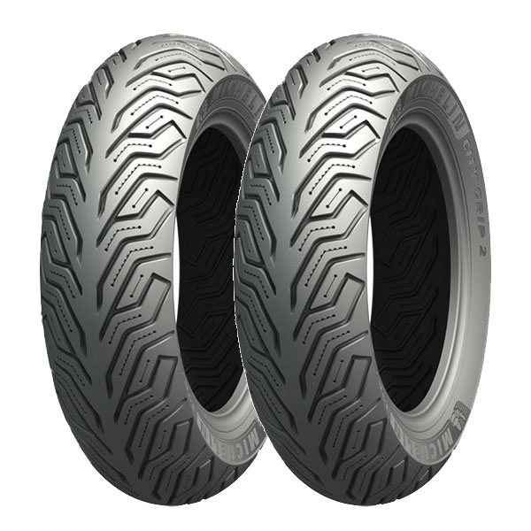 COPPIA GOMME MICHELIN 130/70-12 62S + 130/70-16 61S CITY GRIP 2