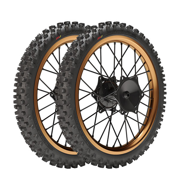 EUROGRIP COPPIA GOMME EUROGRIP 70/100-19 42M + 80/100-12 50M CLIMBER MX JUNIOR