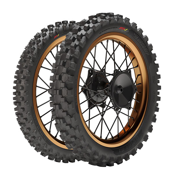 EUROGRIP COPPIA GOMME EUROGRIP 70/100-19 42M + 90/100-16 51M CLIMBER MX JUNIOR