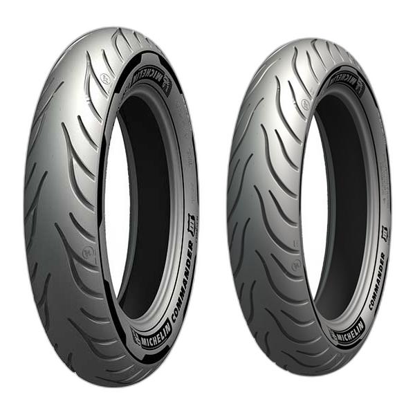 MICHELIN COPPIA GOMME MICHELIN 90/90-21 COMMANDER 3 CRUISER+130/90-16 COMMANDER 3 TOURING