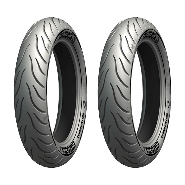 COPPIA GOMME MICHELIN 120/70-19 60V + 130/90-16 73H COMMANDER 3 TOURING