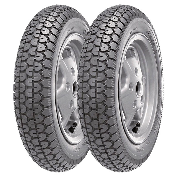 CONTINENTAL COPPIA GOMME CONTINENTAL 3.00-10 50J + 3.00-10 50J CLASSIC
