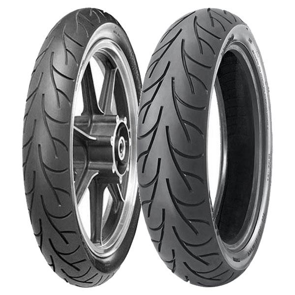 CONTINENTAL COPPIA GOMME CONTINENTAL 100/90-19 57H + 130/90-16 67V GO!