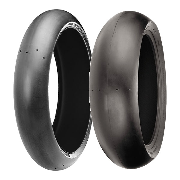 CONTINENTAL COPPIA GOMME CONTINENTAL 120/70-17 TRACK SLICK S + 200/55-17 TRACK SLICK M