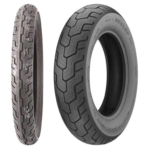 DUNLOP COPPIA GOMME DUNLOP 130/90-16 73H D401 H.D. + 180/70-15 76H D404