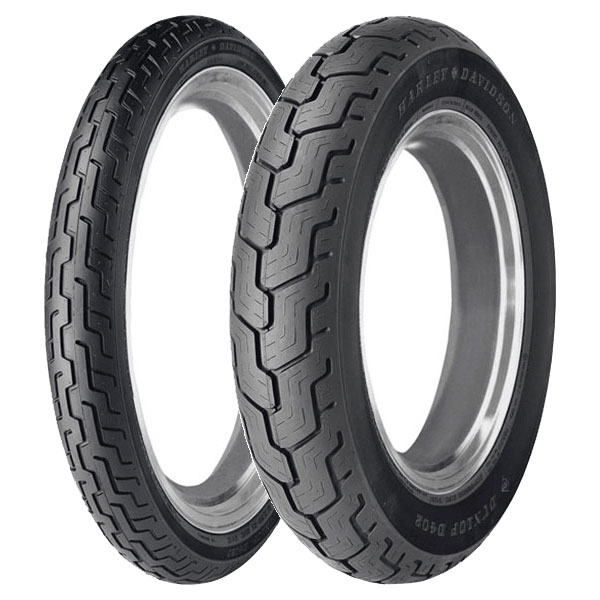DUNLOP COPPIA GOMME DUNLOP 130/70-18 63H + MU85-16 77H D402 H.D.