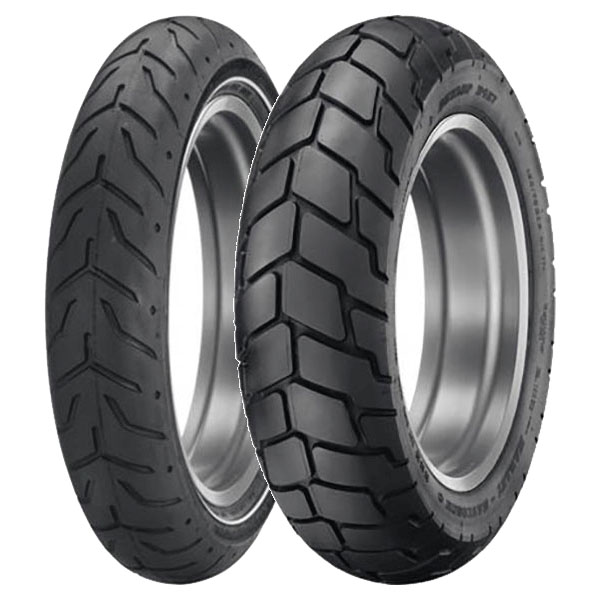 DUNLOP COPPIA GOMME DUNLOP 130/60-21 63H D408 H.D. + 180/70-16 77H D427 H.D.