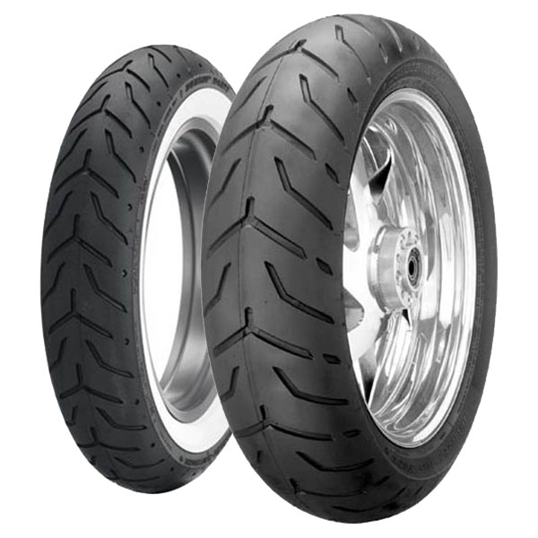 DUNLOP COPPIA GOMME DUNLOP 130/90-16 67H D408 WWW H.D. + 200/55-17 78V D407 H.D.