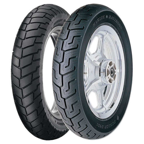 DUNLOP COPPIA GOMME DUNLOP 130/90-16 67H D427 H.D. + 130/90-16 73H D401 H.D.