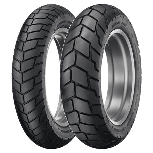 DUNLOP COPPIA GOMME DUNLOP 130/90-16 67H + 180/70-16 77H D427 H.D.
