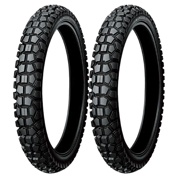 DUNLOP COPPIA GOMME DUNLOP 70/100-19 42P + 4.10-18 59P D605