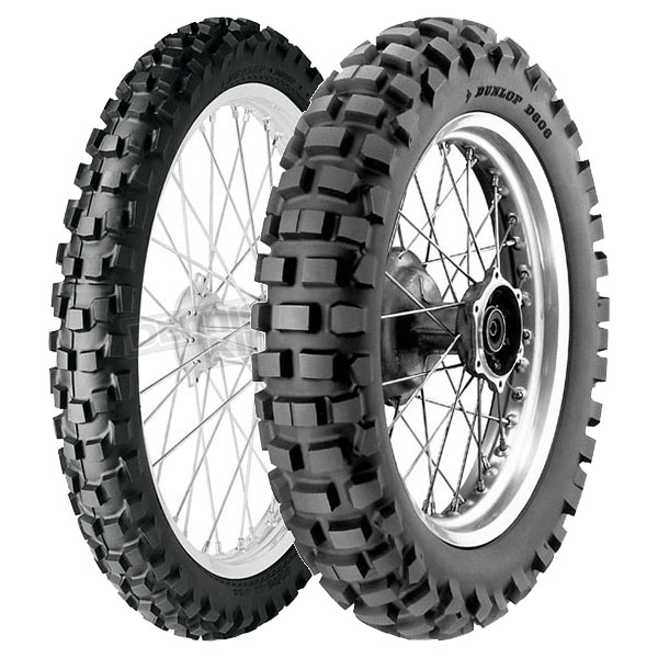 DUNLOP COPPIA GOMME DUNLOP 90/90-21 54R + 130/90-17 68R D606