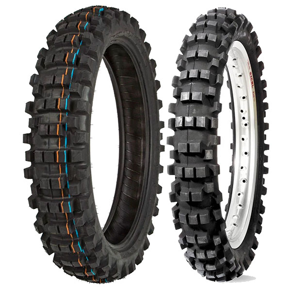 DUNLOP COPPIA GOMME DUNLOP 80/100-21 51M D952 (E) + 100/90-19 57M D952