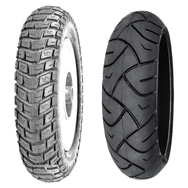DELI TYRE COPPIA GOMME DELI TYRE 100/90-10 56J SC-108 + 100/90-14 57P SC-102