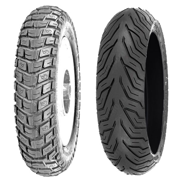COPPIA GOMME DELI TYRE 3.50-10 SC-108 + 120/80-16 60P SC-109
