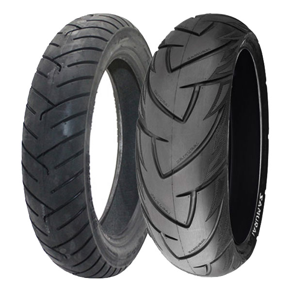 DELI TYRE COPPIA GOMME DELI TYRE 90/90-12 54P S-220 + 120/70-15 56S SB-128